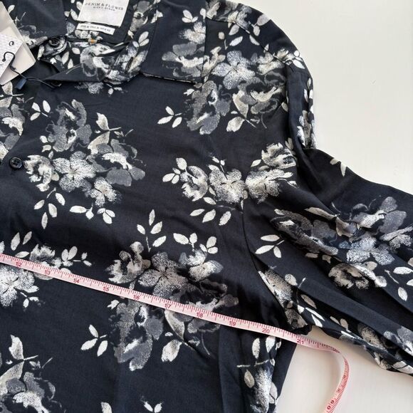 Denim & Flower LS Button-Down Shirt - Picture 7 of 9